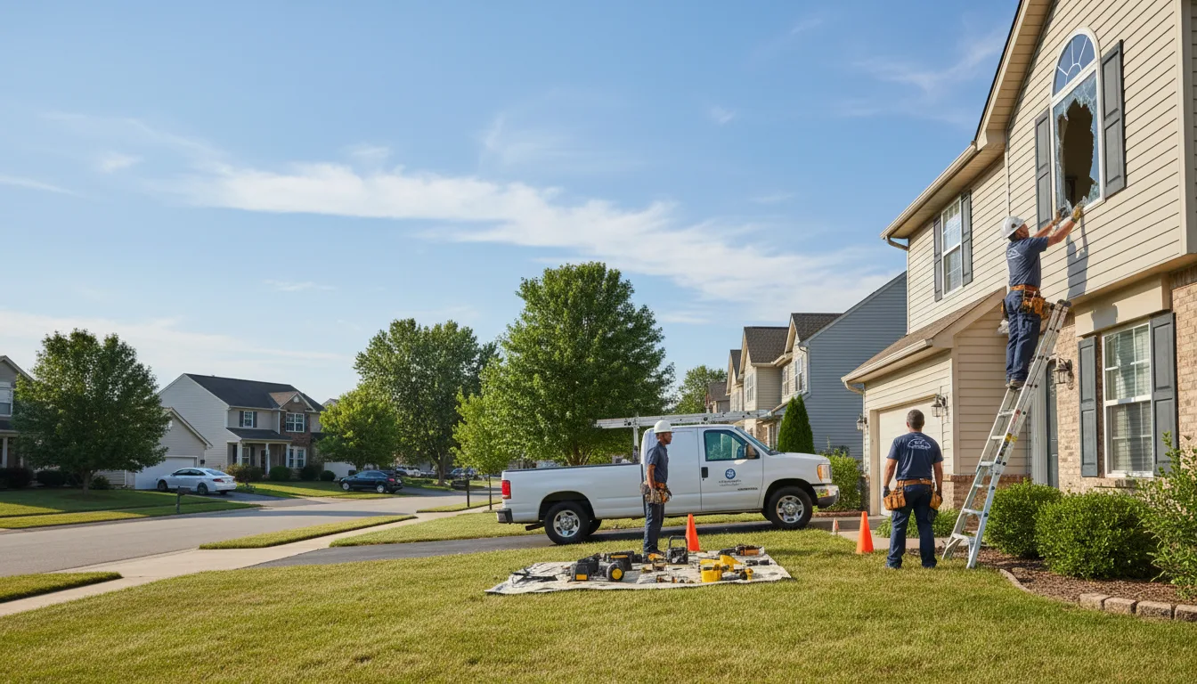 Expert window installer providing residential service in Slovan, PA